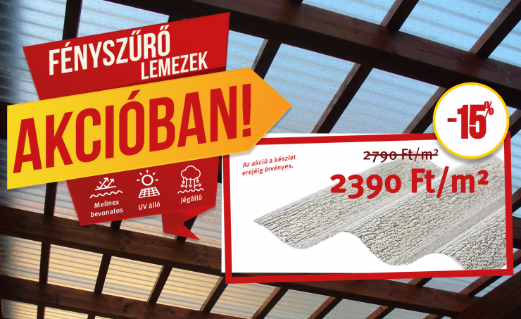 Felújítás fényszűrő lemezekkel, most még gazdaságosabban Felújítás fényszűrő lemezekkel, most még gazdaságosabban