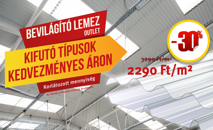 Bevilágító lemez outlet Bevilágító lemez outlet